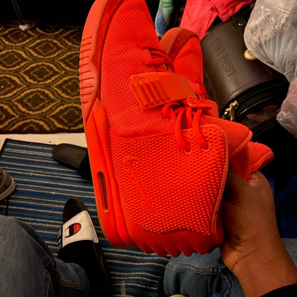 Red Nike Yeezy October’s - Picture 3 of 3